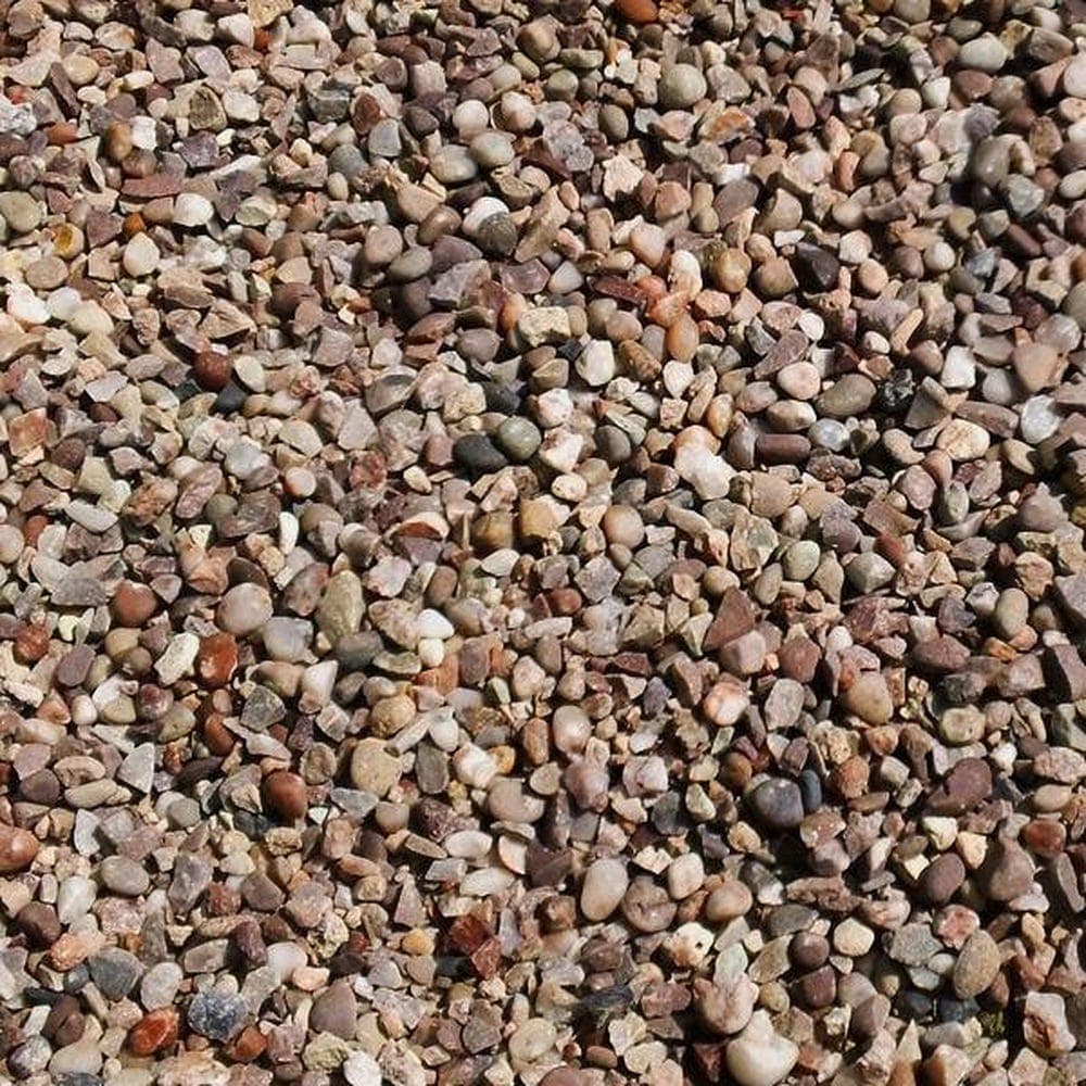 10mm Staffordshire Pink Gravel - 1000kg (40 x Small Bags)