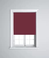 Opaque Burgunday 1.83m 230v Relay Operated Electric Roller Blinds PVC