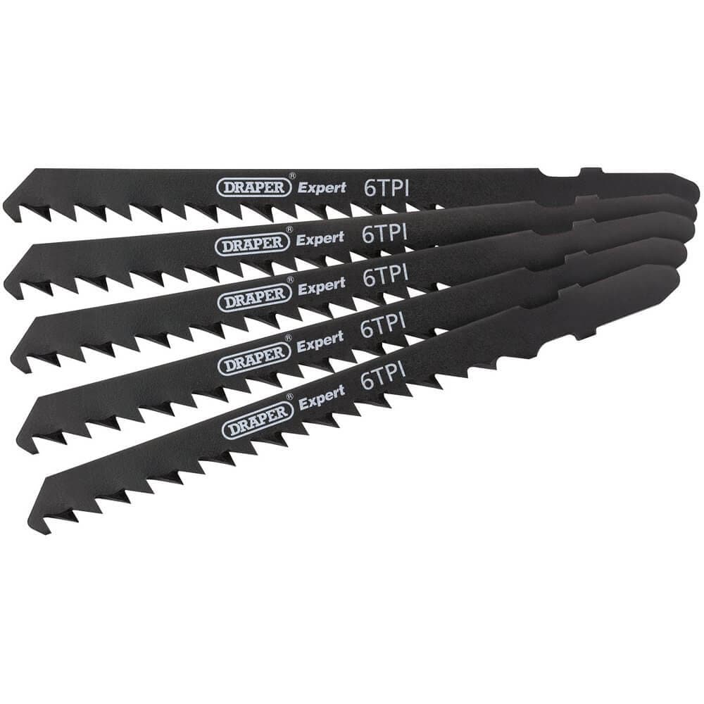 Draper Expert 81726 Dt144Dp Jigsaw Blade Set 100Mm (5 Piece) per set