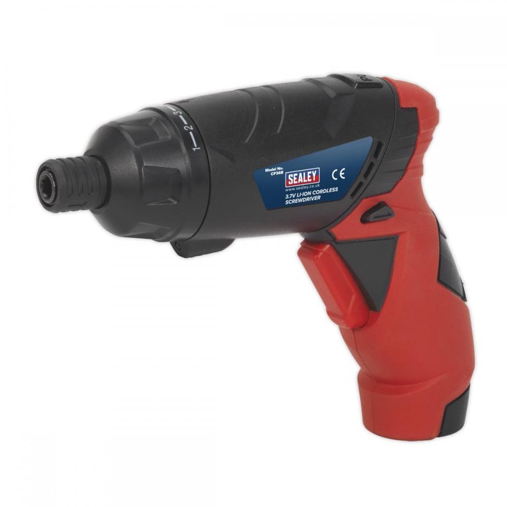 Sealey CP36B Cordless Screwdriver Set 26Pc 3.6V Lithium-Ion