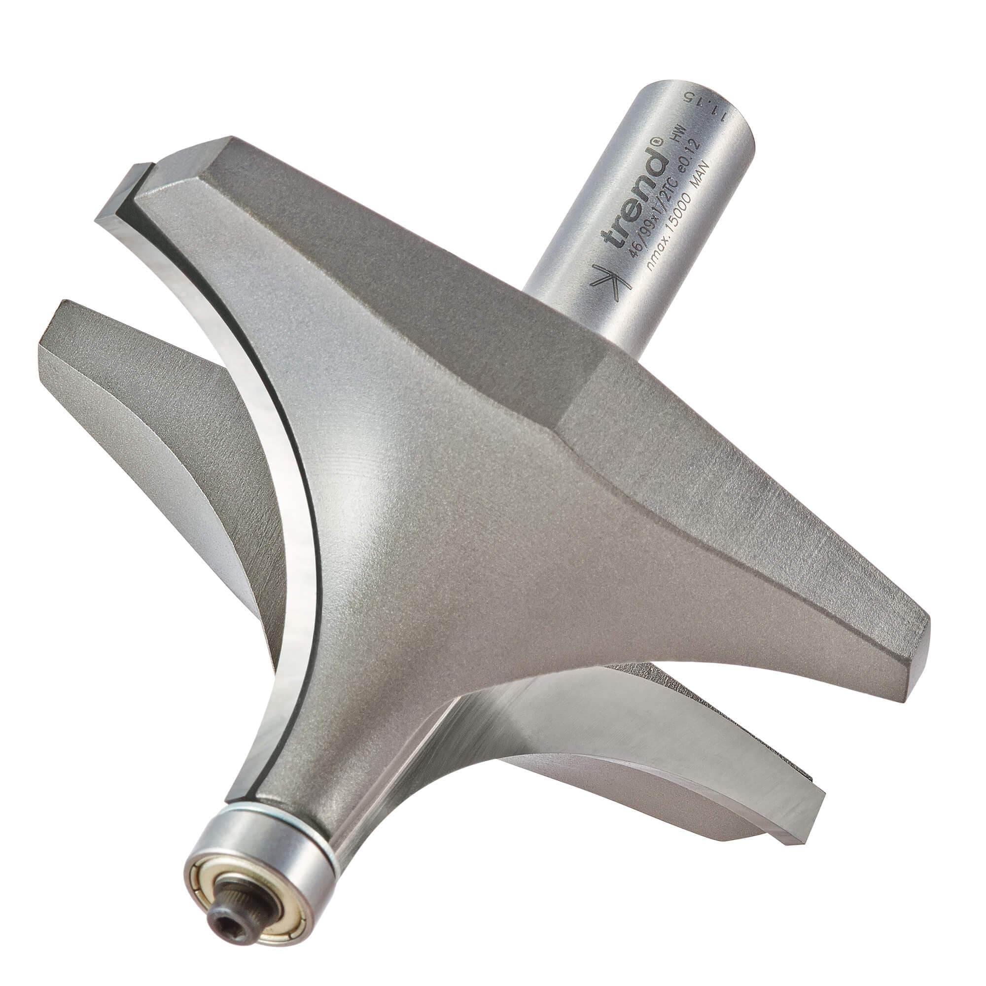 Trend Bearing Guided Ovolo Cutter 38.1Mm Radius Pk 1 46/99X1/2TC