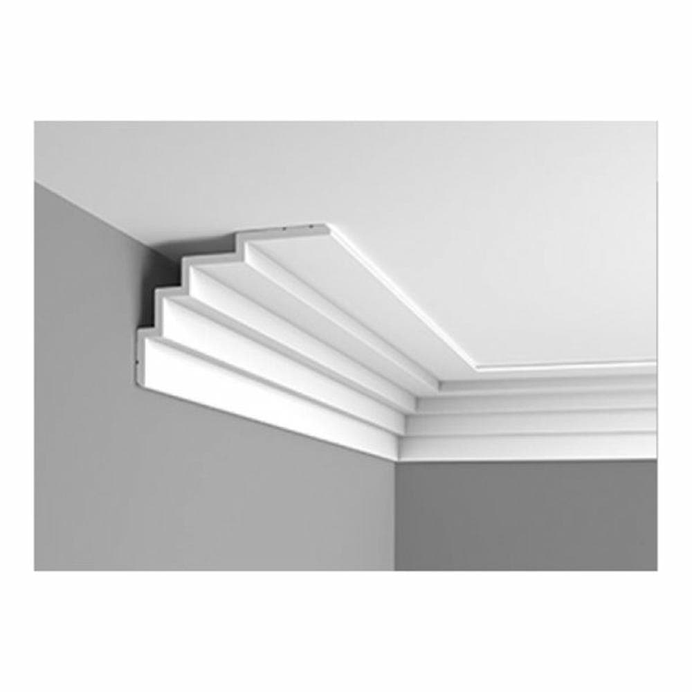 C393 Plastic Coving 200cm x 6cm x 21cm