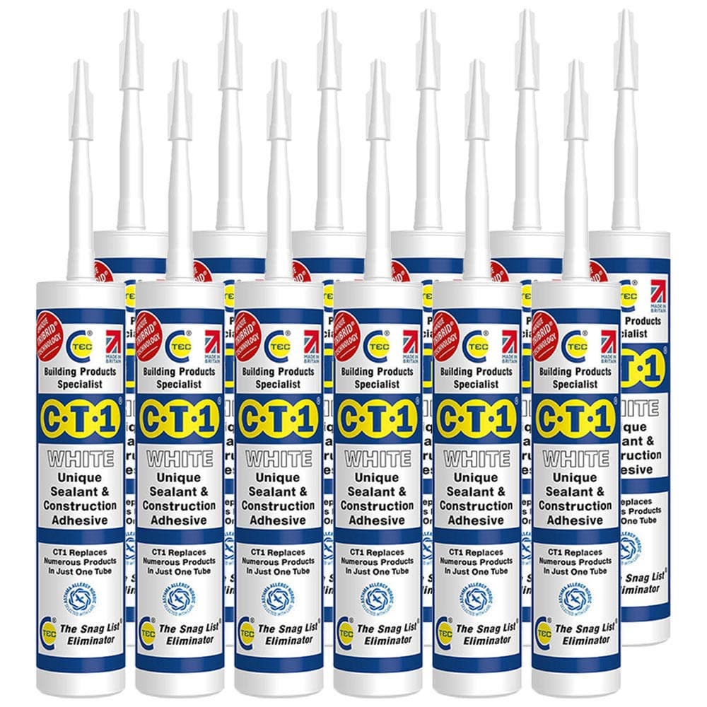 CT1 Sealant & Adhesive White Full Box (12 x 290ml)