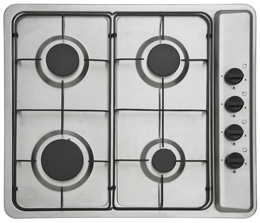 Matrix MXG060SS 60cm 4 Burner Gas Hob Stainless Steel