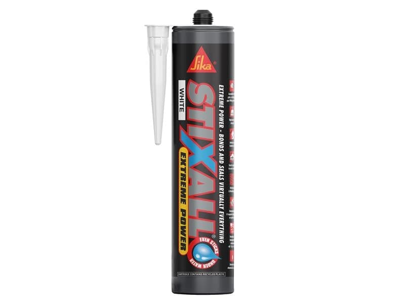 Everbuild Sika 483107 Stixall Extreme Power Cartridge Black 290Ml