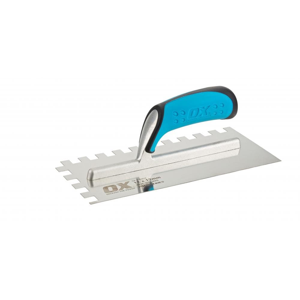 Ox Tools OX-P403212 Ox Pro 12Mm Notch Trowel EA