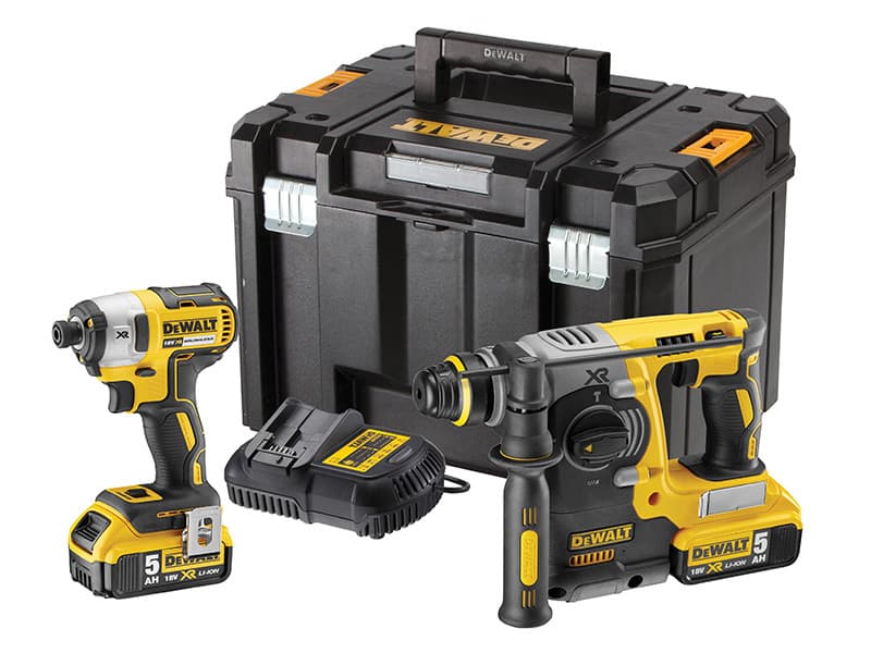 Dewalt DCK2532P2-GB Dck2532P2 Xr Brushless Twin Pack 18V 2 X 5.0Ah Li-Ion