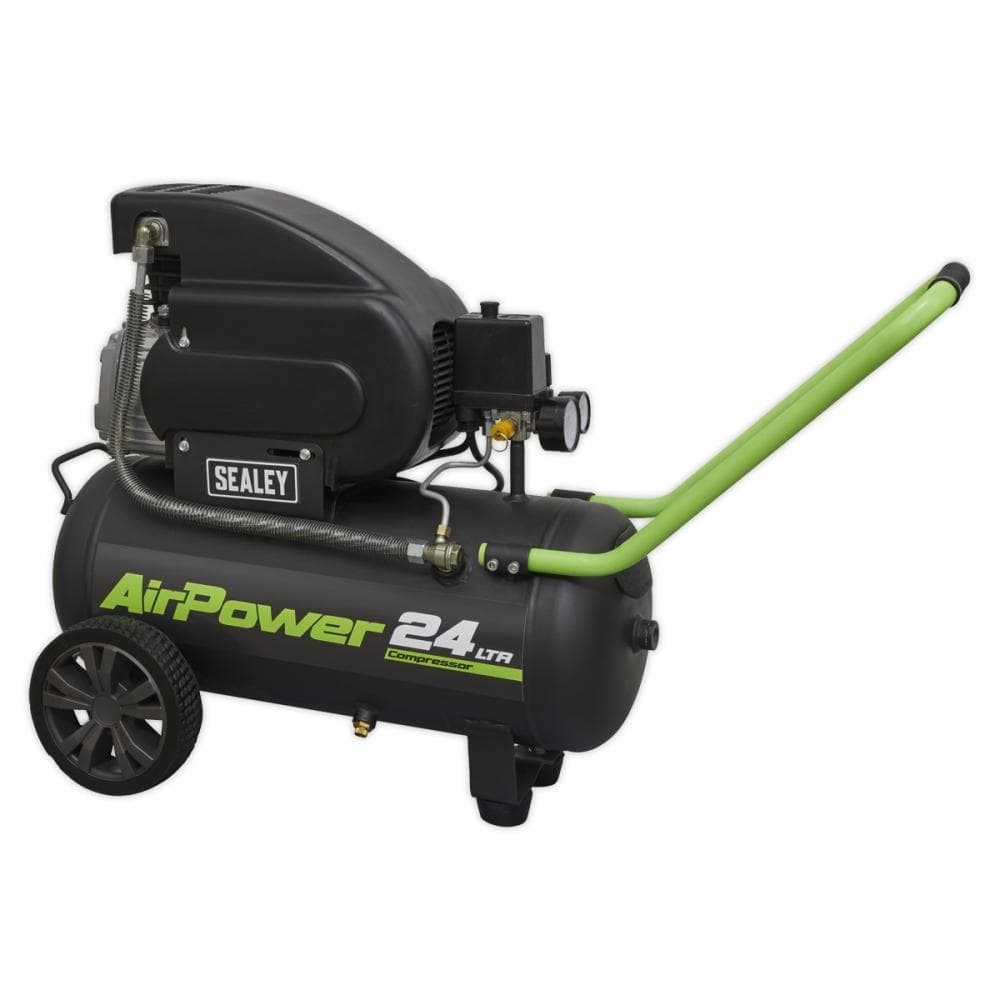 Sealey SAC2420E Air Compressor 24L Direct Drive 2Hp