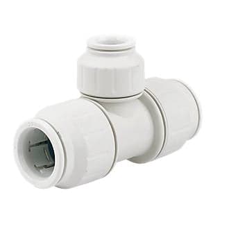 Speedfit Pem3022Cw Speedfit 15Mm-15Mm-22Mm Tee Conn SPF92