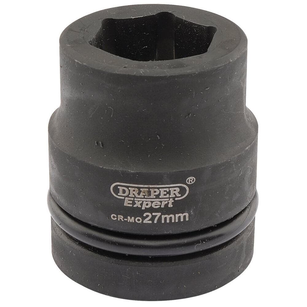 Draper Expert 05108 Expert Hi-Torq® 6 Point Impact Socket 1in Sq. Dr. 27Mm each