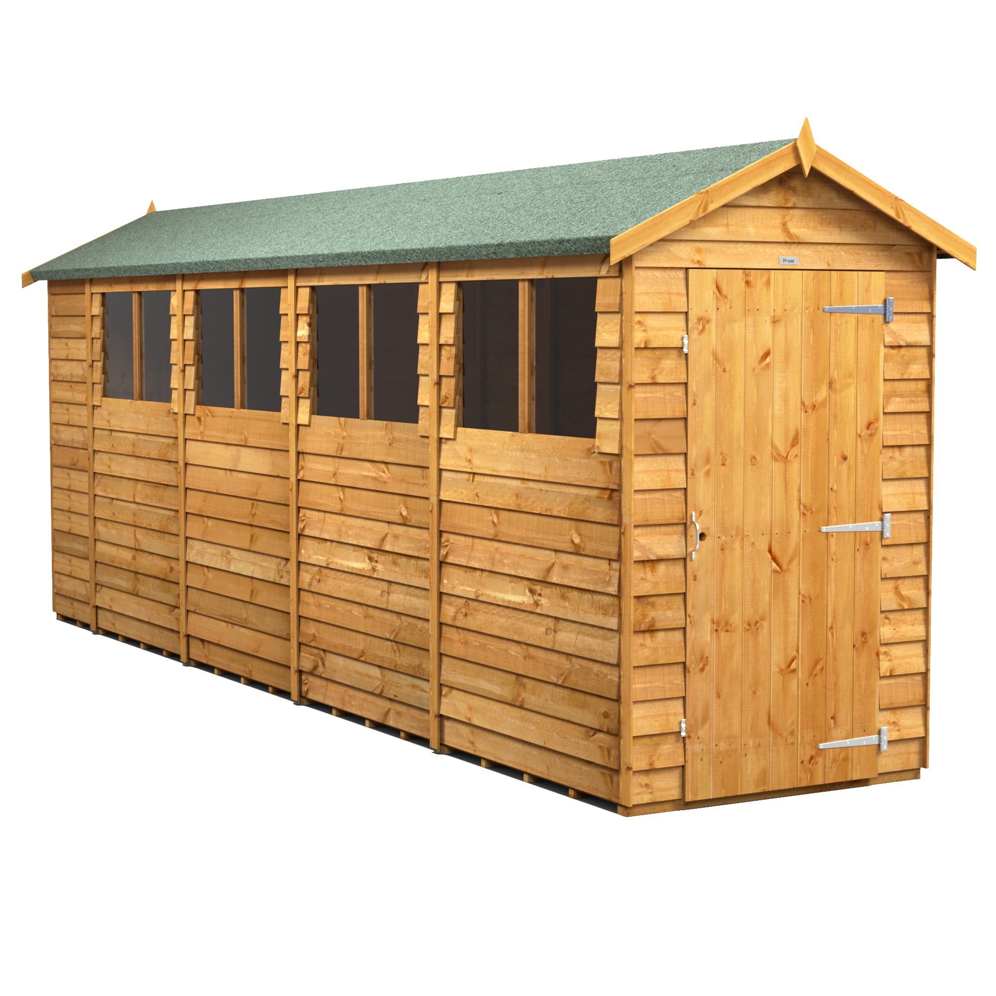 Powersheds 18 x 4 Power Overlap Apex