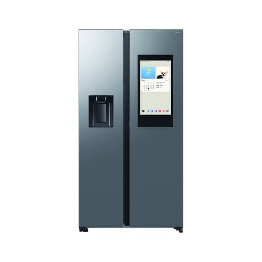 Samsung Fridge Freezer Silver - RS90F66BETEU