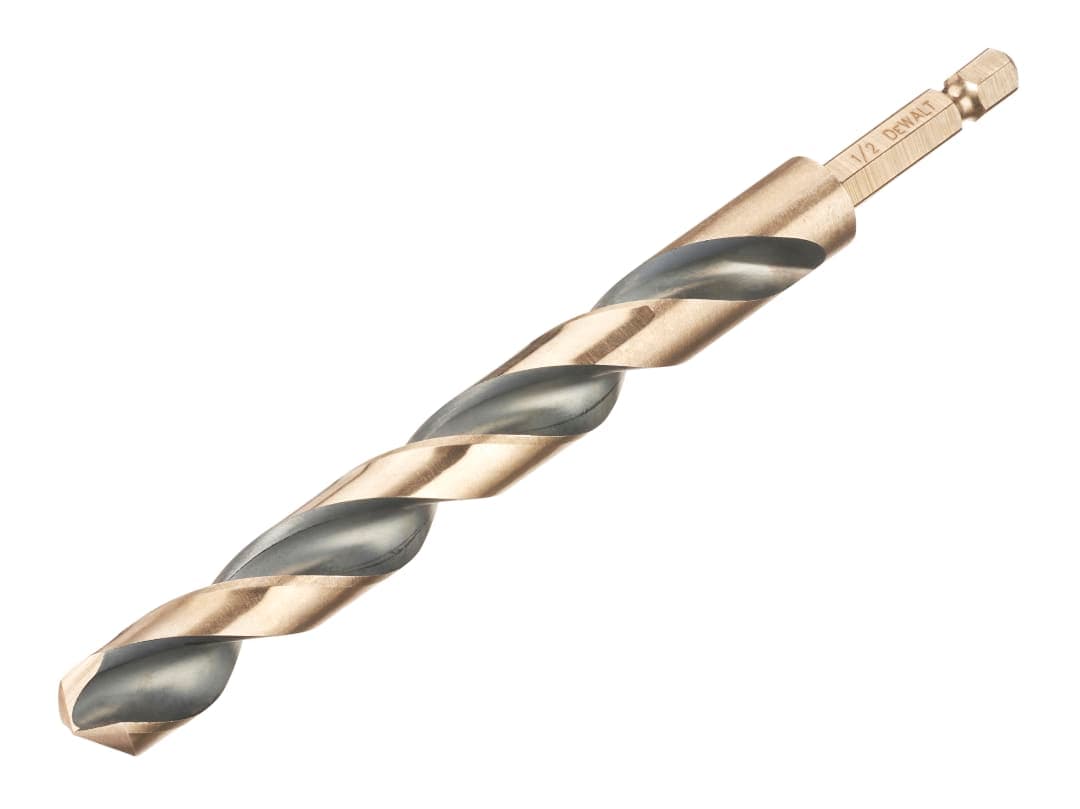 DEWALT Power Tools BLACK&GOLD Hex HSS-G Drill Bit 13.0mm DT20619-QZ