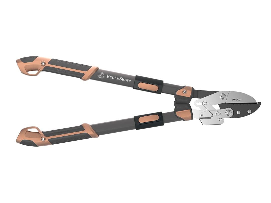 Kent & Stowe SureCut Extra Power Hard Wood Ratchet Anvil Loppers 70100473