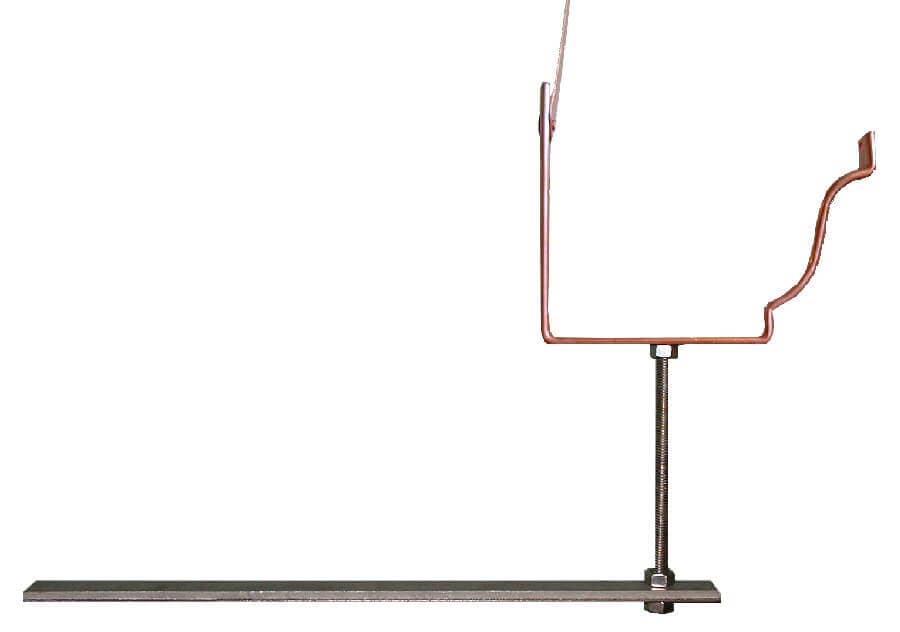 Copper Ogee Gutter Rise & Fall Bracket - 125mm