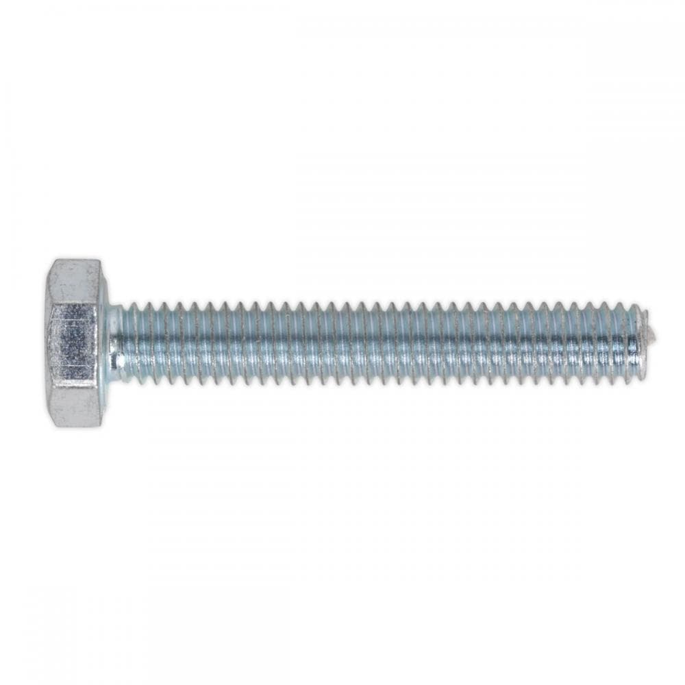 Sealey SS425 Ht Setscrew M4 X 25Mm 8.8 Zinc Pack Of 50