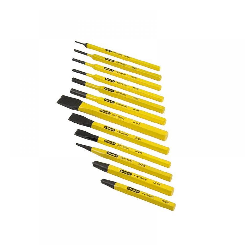 Stanley® 4-18-299 Punch & Chisel Set 12 Piece