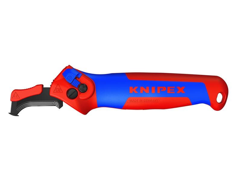 Knipex 16 50 145 SB Stripping Knife With Guide Shoe