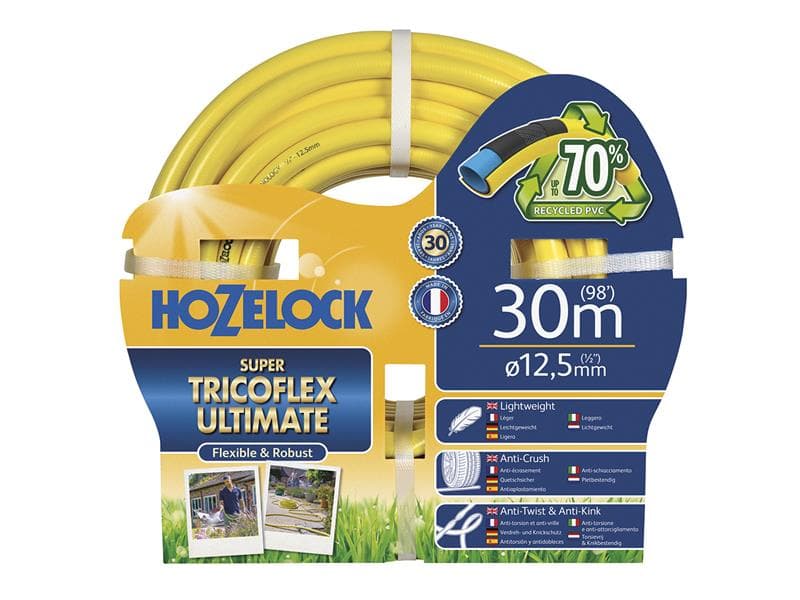 Hozelock 100-002-080 7830 Ultimate Hose 30M 12.5Mm (1/2In) Diameter