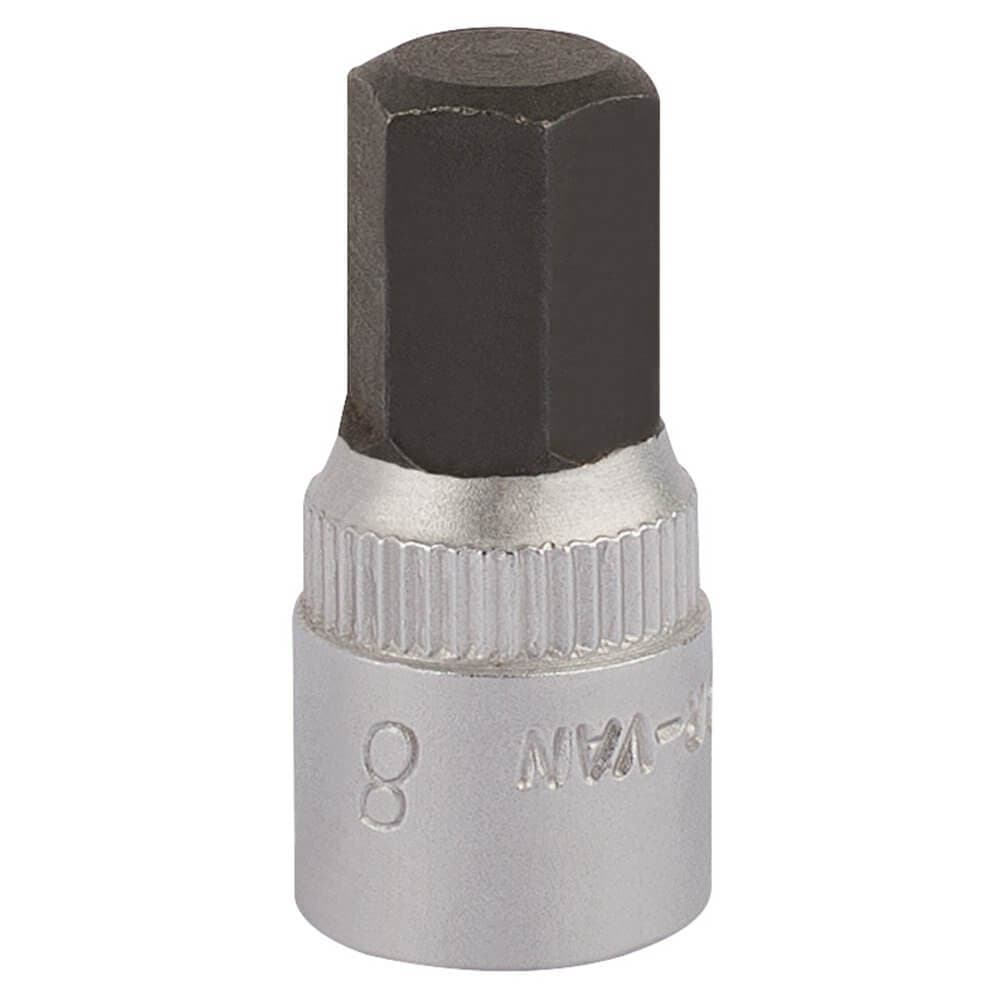 Elora 11128 Hexagon Screwdriver Socket 1/4in Sq. Dr. 8Mm each