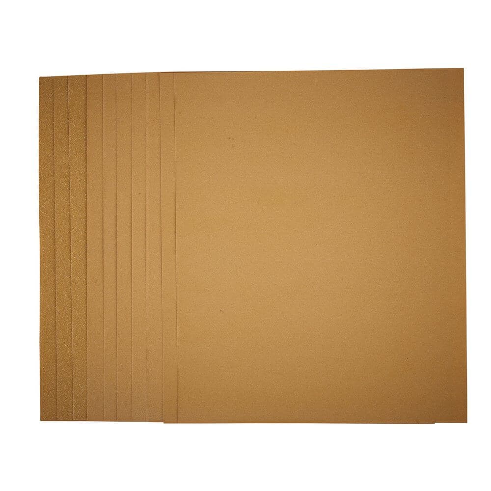 Draper 37781 General Purpose Sanding Sheets 230 X 280Mm Assorted Grit (Pack Of 10) each 1