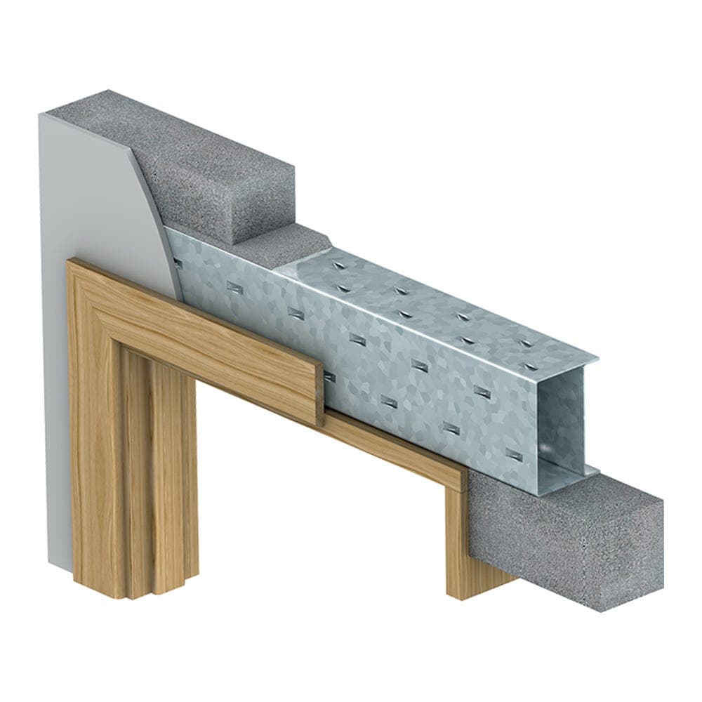 Birtley Standard Duty Steel Internal Wall Box Lintel 1350mm x 76mm - SB100