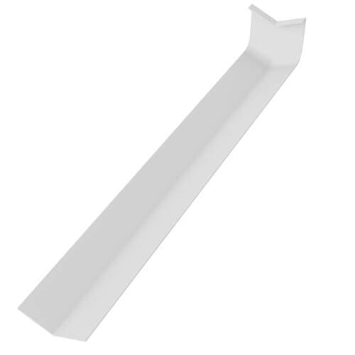 White Fascia External Corner Trim - 135 Degree 300mm