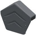 Dry Verge Ridge Cap Angled - Grey
