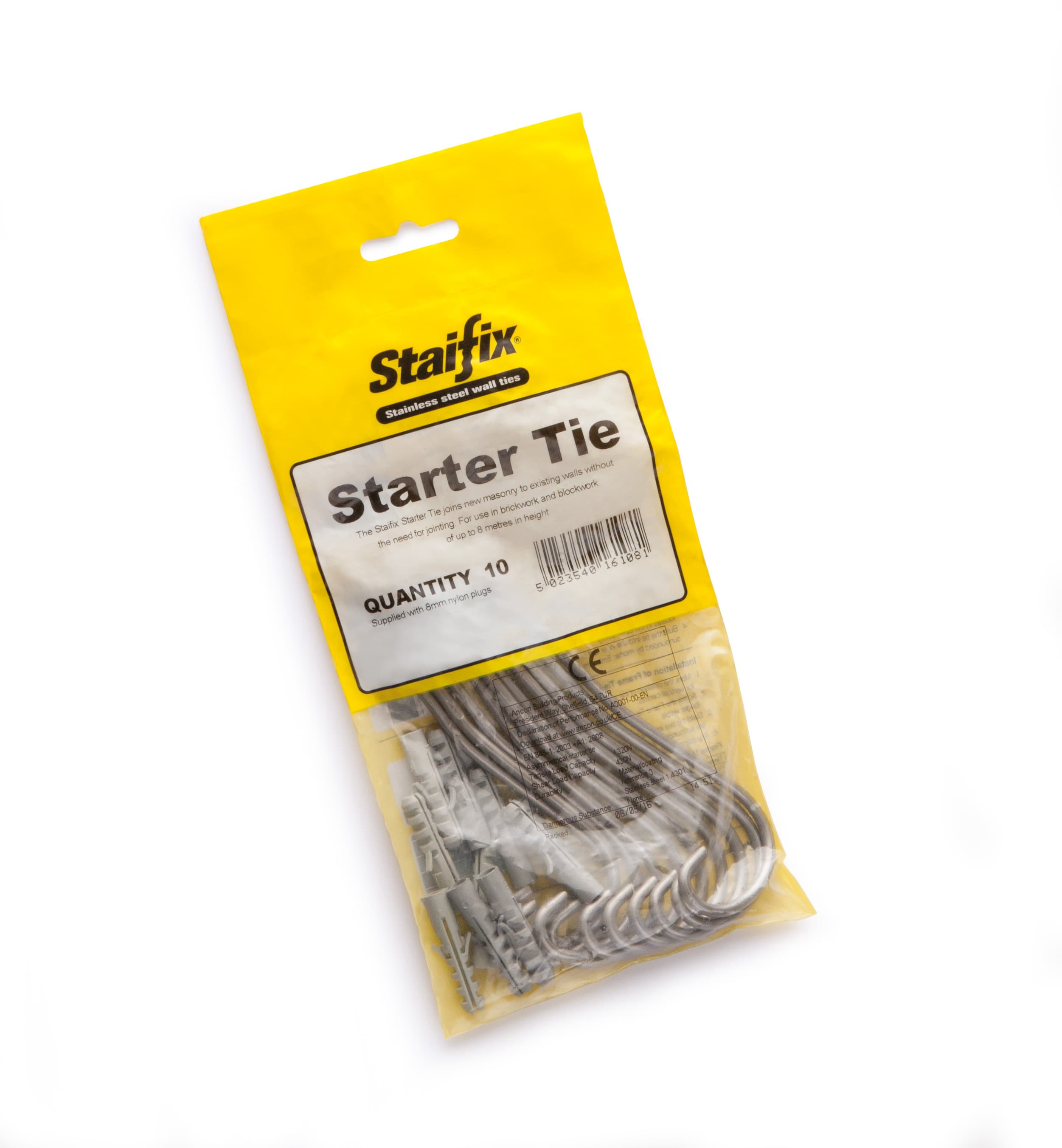 Staifix Starter Tie 135mm Bag of 10