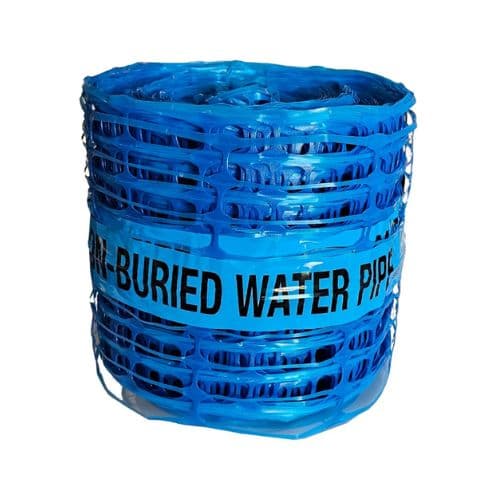 ProSolve Detectable Underground Warning Mesh - Water Pipe 230mm x 100mtr