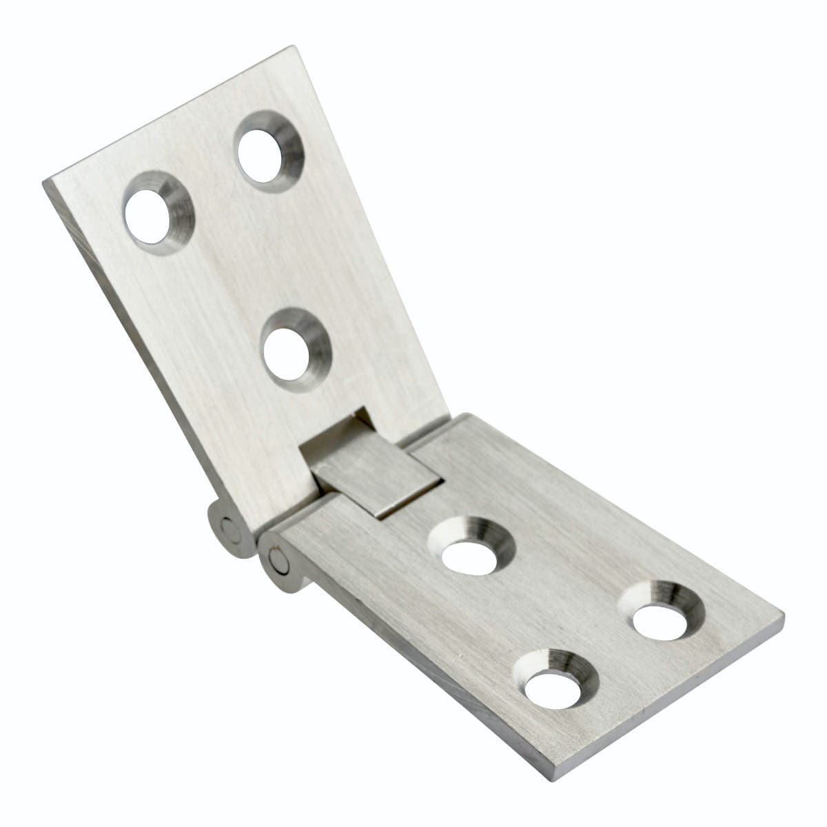 Counter Flap Hinge - 38x102mm - Satin Chrome - Pair - Hardware Solutions