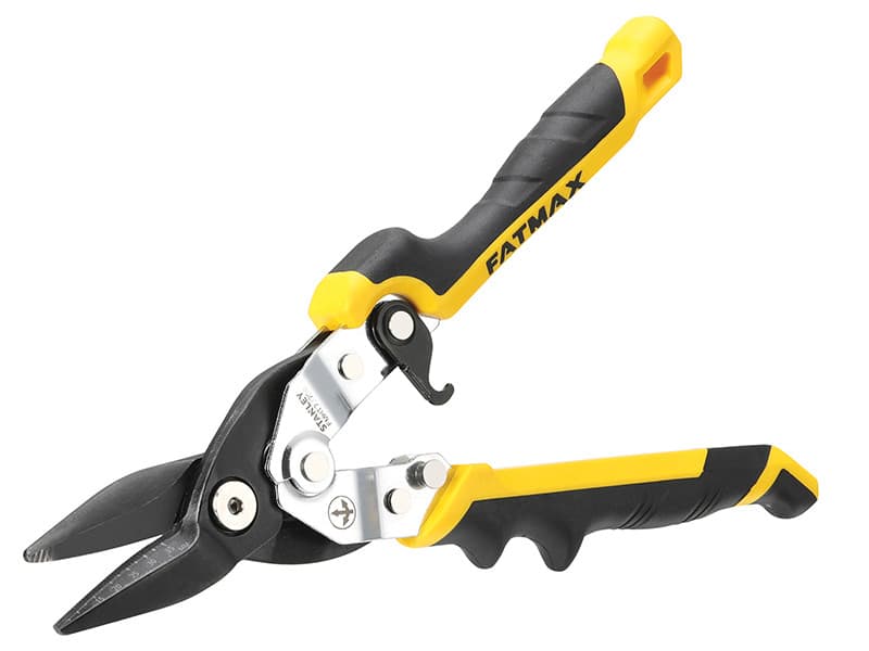 Stanley® FMHT73756-0 Fatmax® Yellow Ergo Aviation Snips Straight Cut 250Mm (10In)
