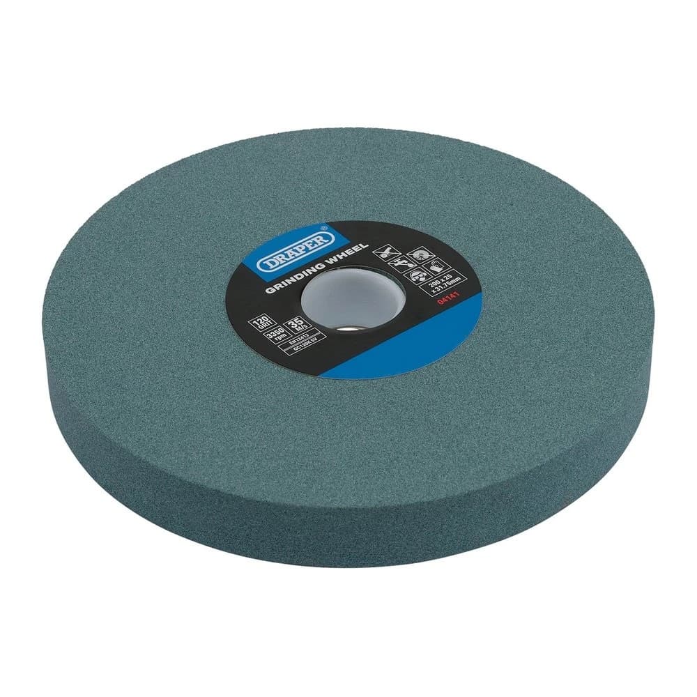 Draper 04141 Silicon Carbide Bench Grinding Wheel 200 X 25Mm 120G 1