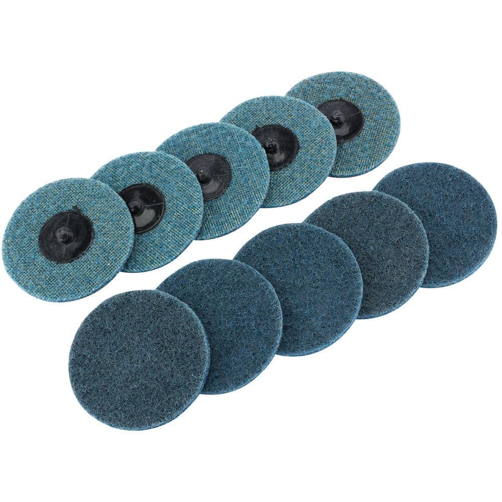 Draper 75626 Polycarbide Abrasive Pads 75Mm Fine (Pack Of 10) per pack