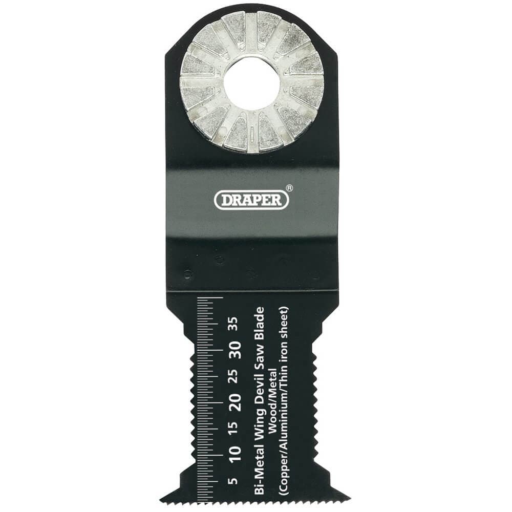 Draper 26128 Bi-Metal Wing Devil Saw Blade 36 X 22Mm 18Tpi each