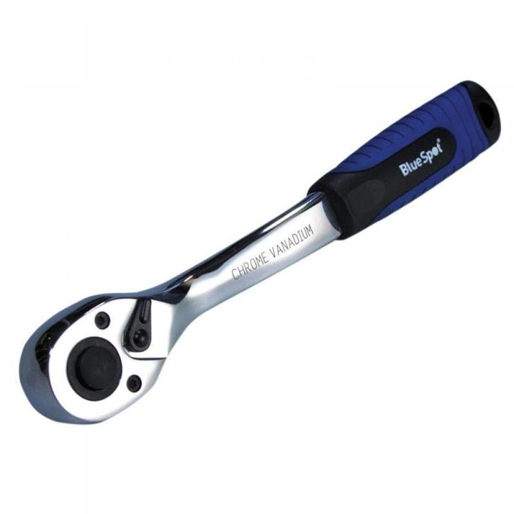 Bluespot Tools 2010 Soft Grip Ratchet 72 Teeth 1/4In Drive