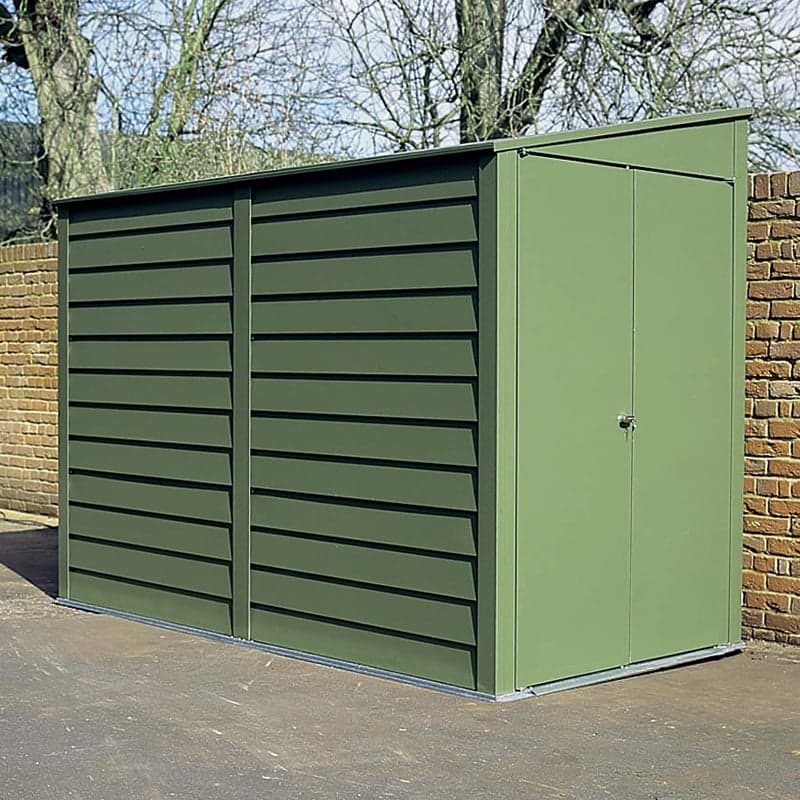 9' x 4' Trimetals Titan 940 Premium Motorcycle Metal Garage - Security Storage