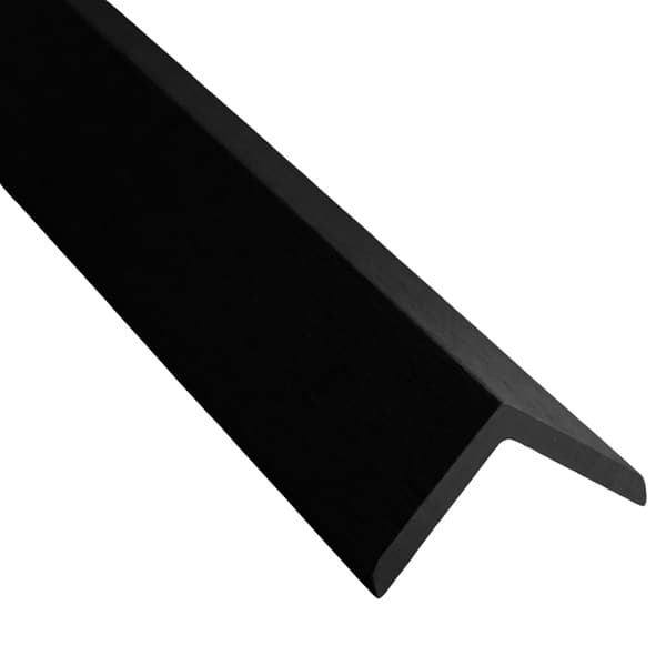 Classic Timbosite Decking Edging Trim Black - 55mm x 55mm x 3660mm