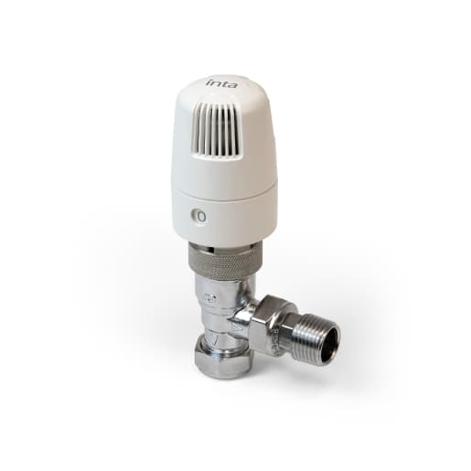 Inta i-Therm 15TRVA 15mm Angled Thermostatic Radiator Valve