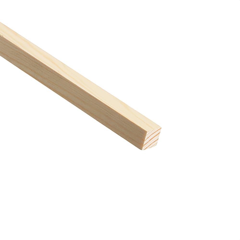 Cheshire Mouldings Clear Pine PSE Stripwood 2.4m 12 x 12mm