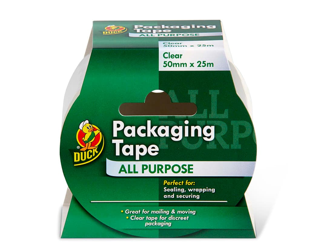 Shurtape All Purpose Packaging Tape 50mm x 25m Clear 224499 224499
