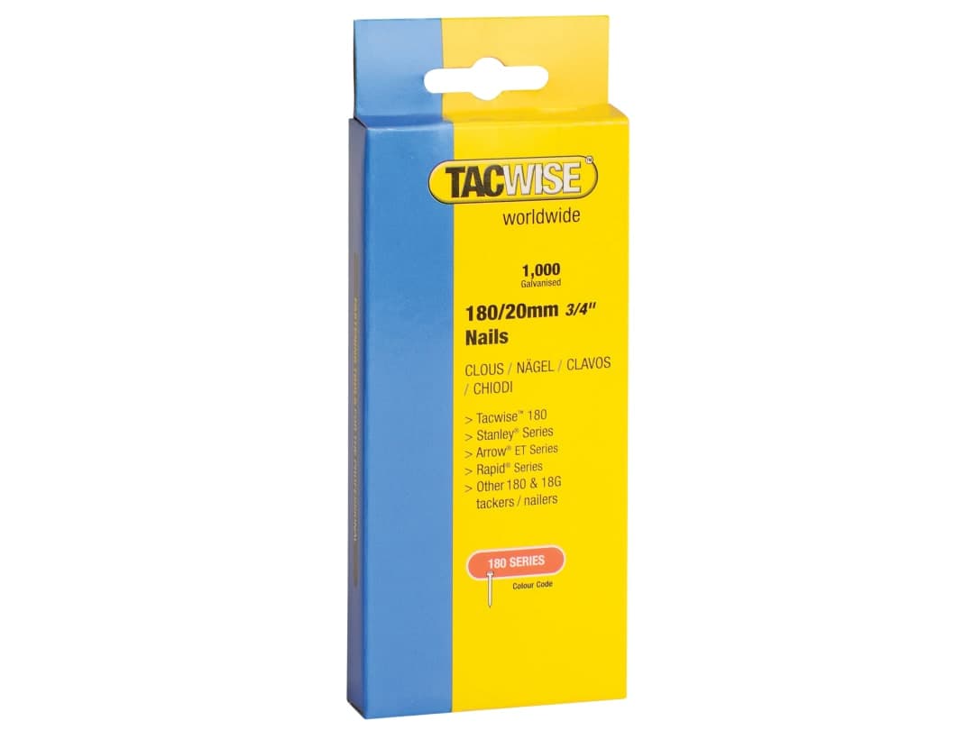 Tacwise 180 18 Gauge 32mm Nails (Pack 1000) 0363