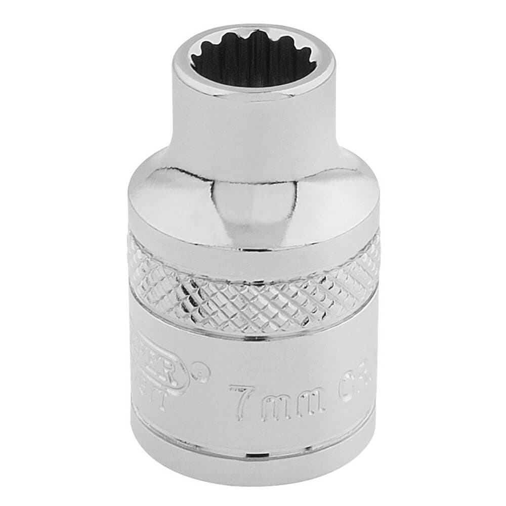 Draper Expert 32767 Hi-Torq® 12 Point Socket 3/8in Sq. Dr. 7Mm each
