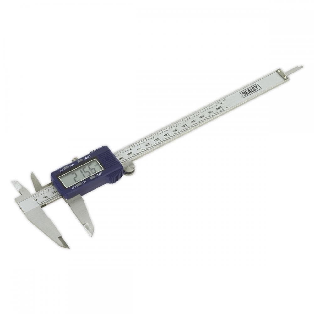Sealey AK9622EV Digital Vernier Caliper 0-200Mm(0-8in)