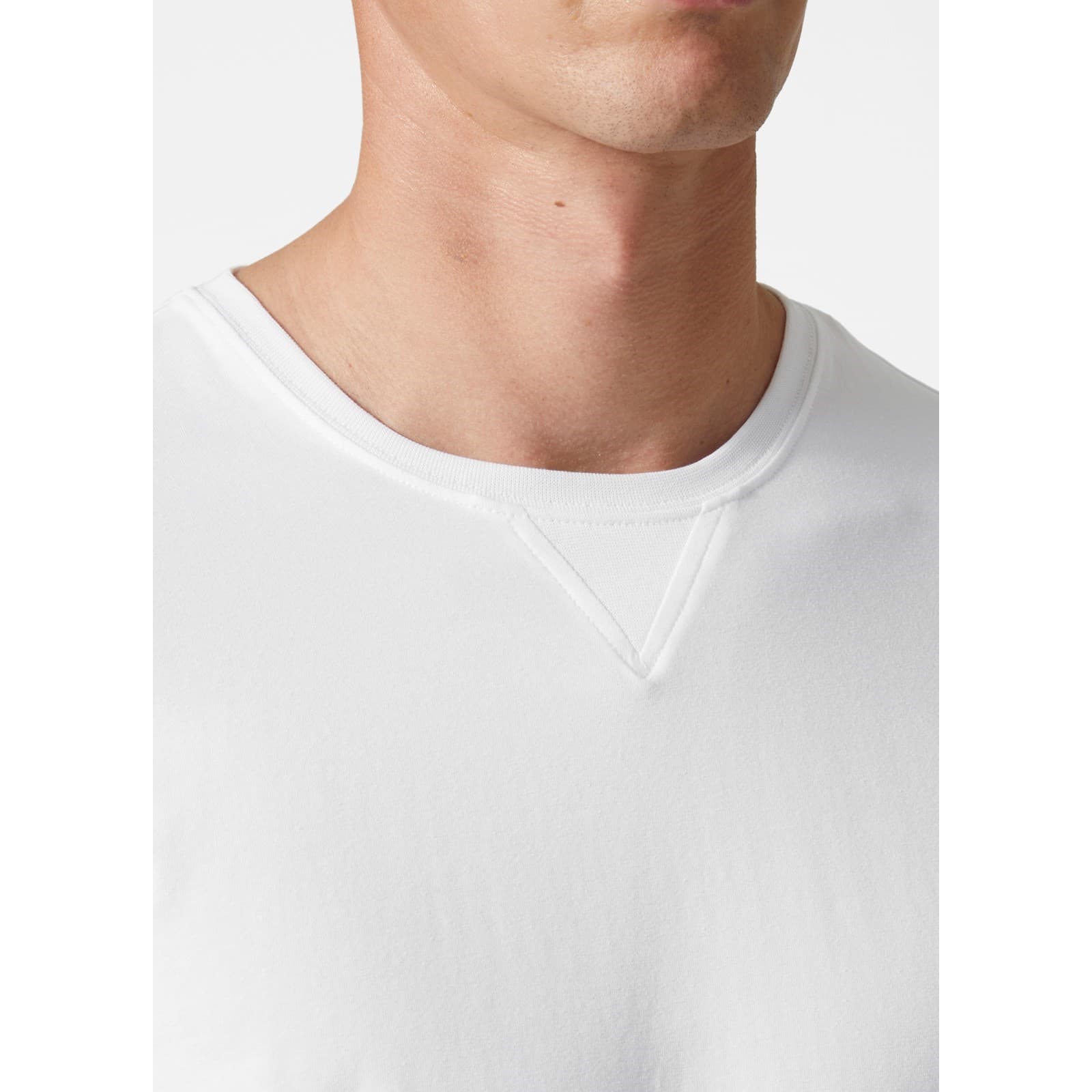 Helly Hansen Workwear Logo Longsleeve Size Med White 38566-71871-04