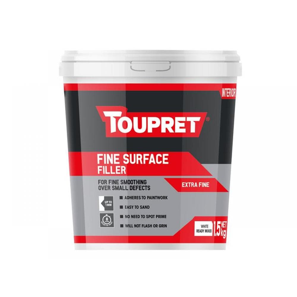 Toupret TTLIP01.5GB Fine Surface Filler 1.5Kg