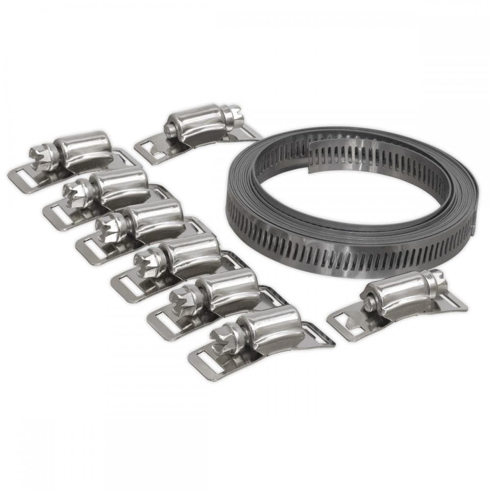 Sealey JC972 Hose Clip Set Self-Build 12.7Mm Band Width