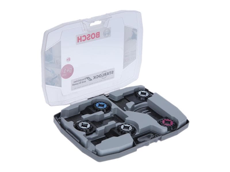 Bosch Powertool Accessories 2608664622 Starlock Electrician And Drywall Set For Multi-Tools 6 Piece