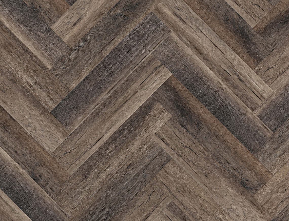Pentle Oak SPC click herringbone