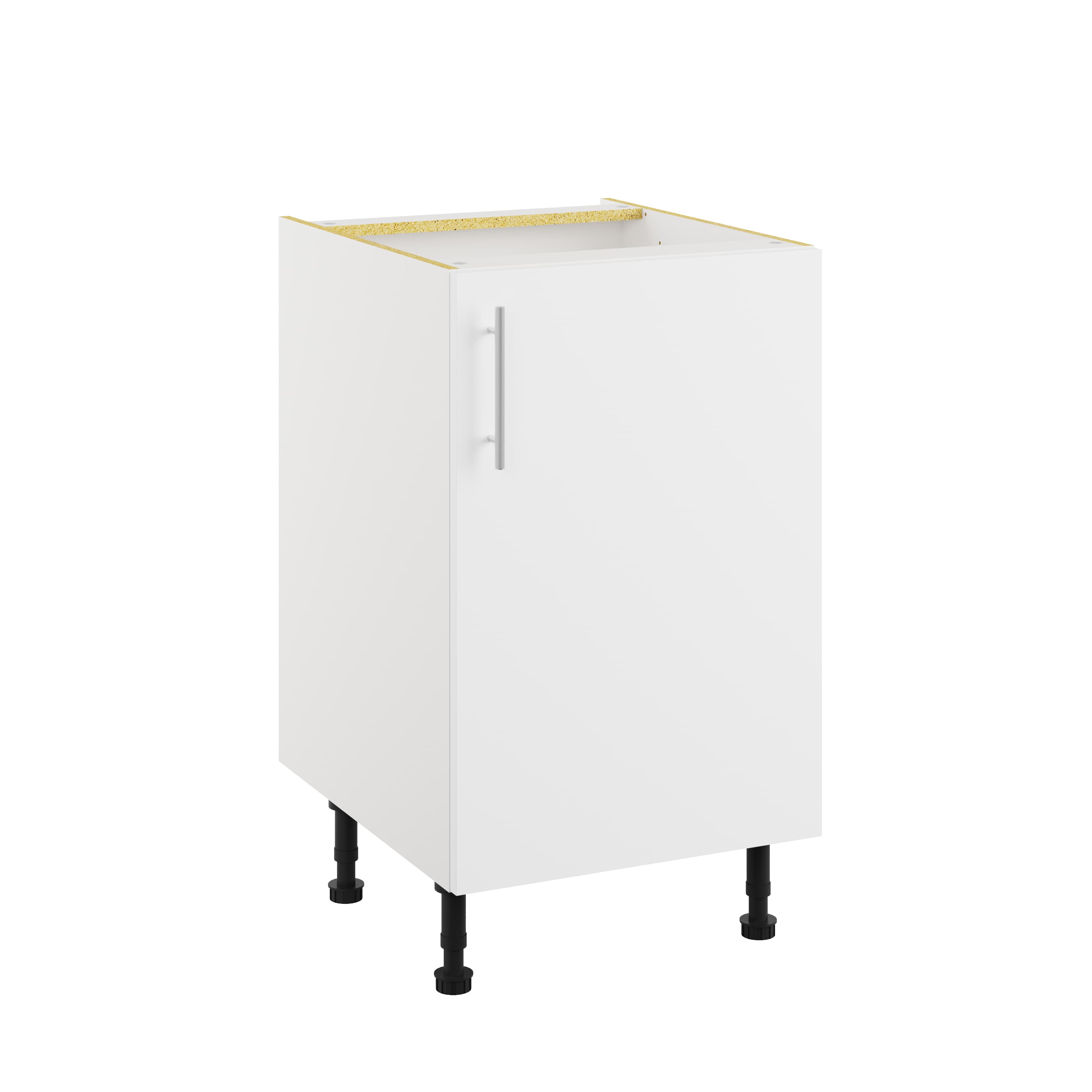 Essence White MFC Highline Base Unit, 500mm